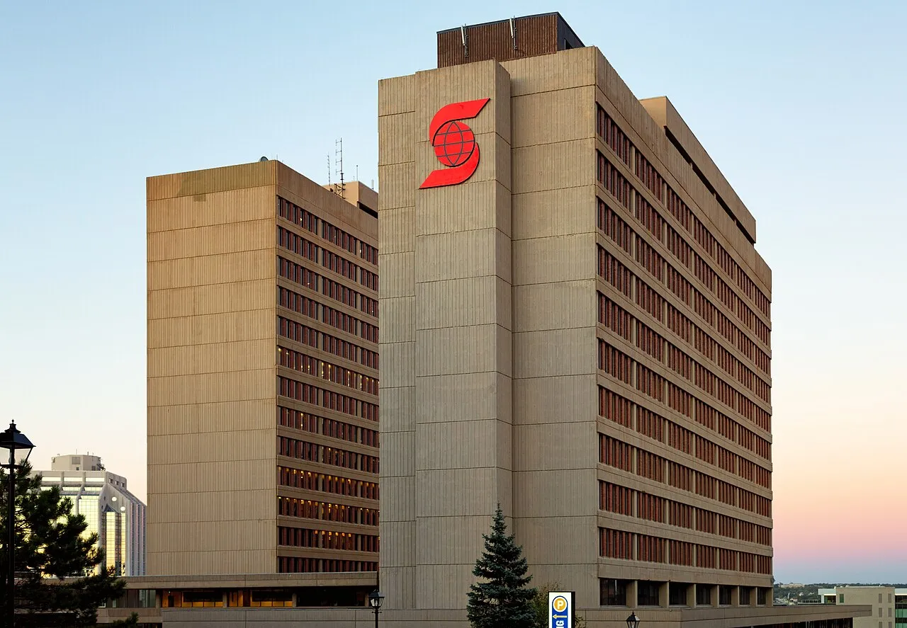 The Scotia Square office complex in downtown Halifax where Route 320 terminates